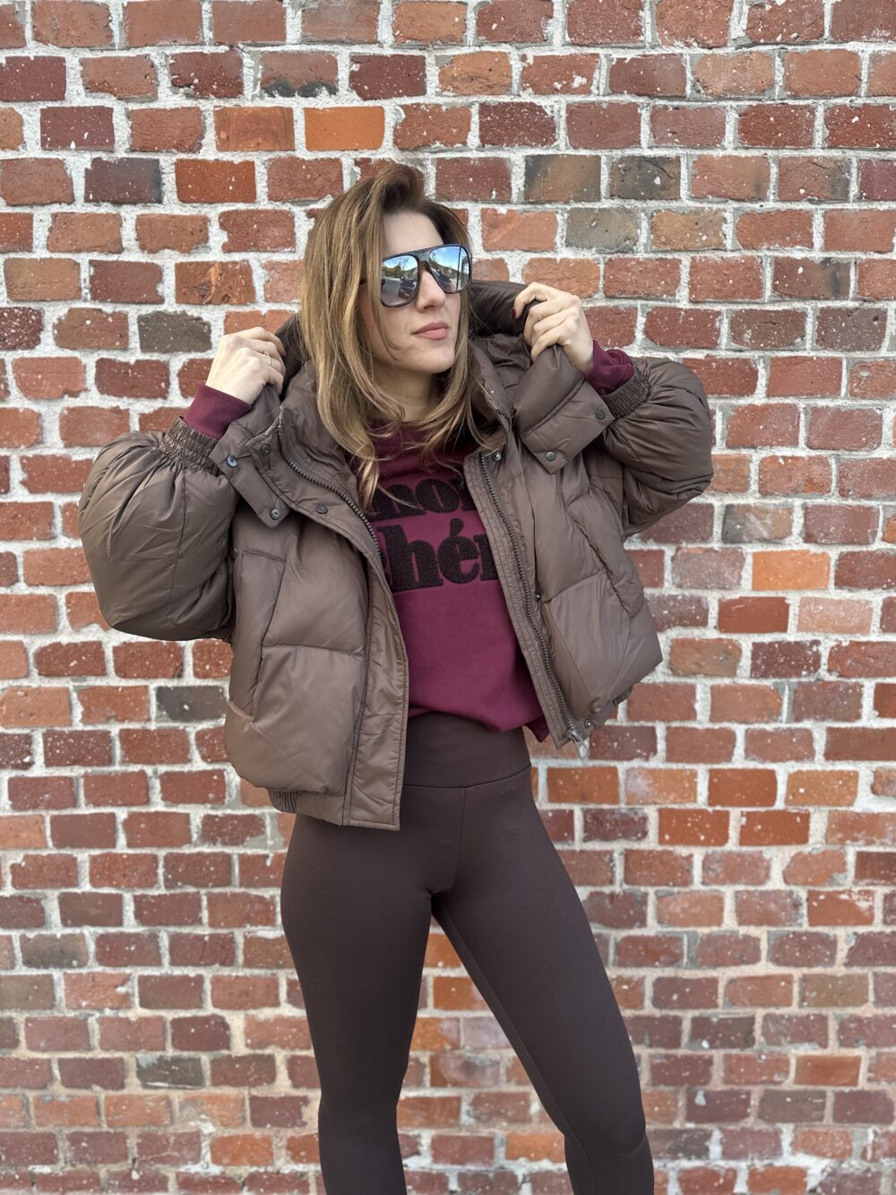 Bluza MonCheri Burgund - obrazek 4