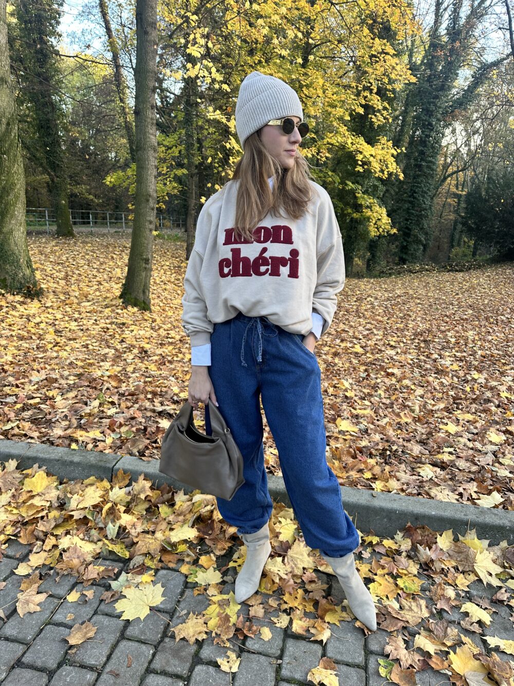 Bluza MonCheri Beż