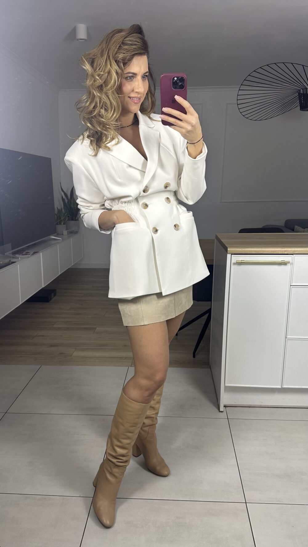 Marynarka Elena Śmietanka