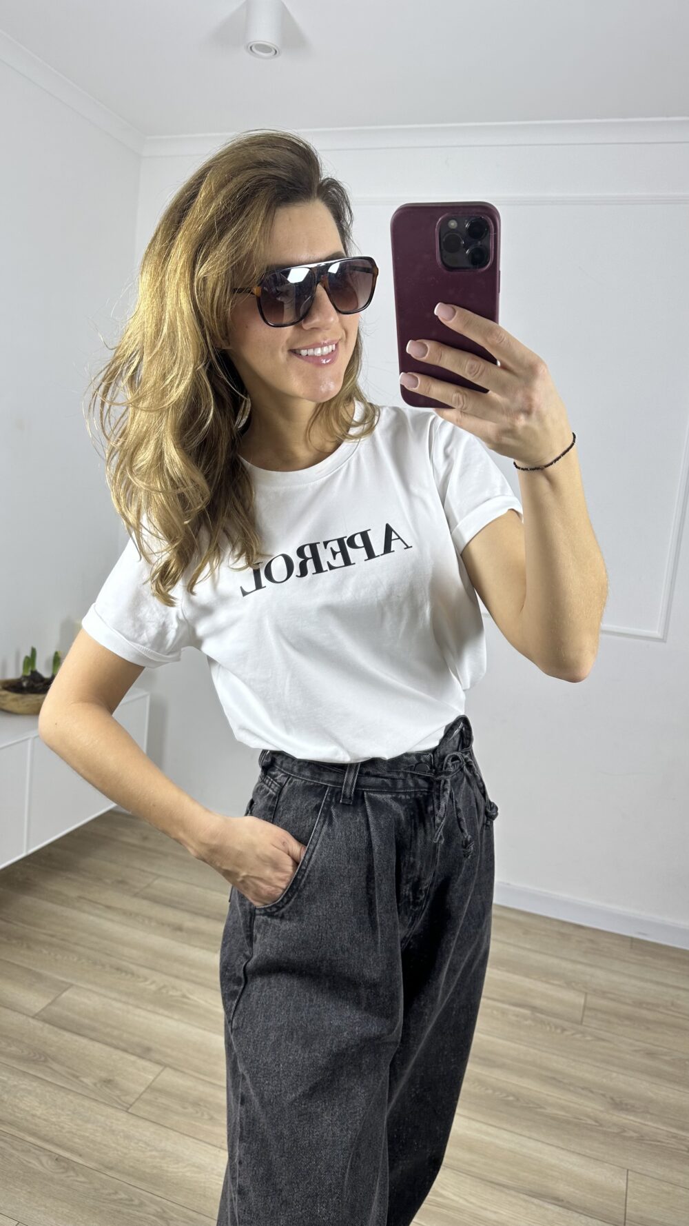 T-Shirt Basic Aperol - obrazek 5